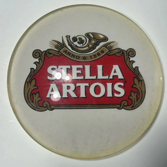 Stella Artois - Round Fisheye Beer / Keg / Lens / Badge  / Medallion 🍺 - Picture 1 of 5
